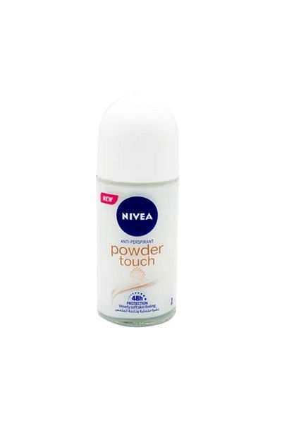 NIVEA Powder Touch Deodorant Roll-On For Women - 50ml