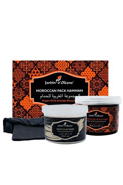 Jardin D Oleane Argan Oil & Orange Blossom Moroccan Pack Hammam