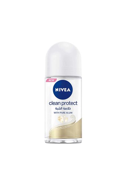 NIVEA Clean Protect Roll-On Deodorant - 50ml