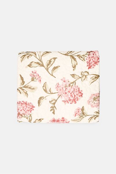 NANETTE LEPORE Single 2 Pieces Floral Pattern Bedspread With Pillow Case Set, Multicolor