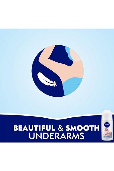 NIVEA Dry Comfort Plus Deodorant Roll on - 50ml