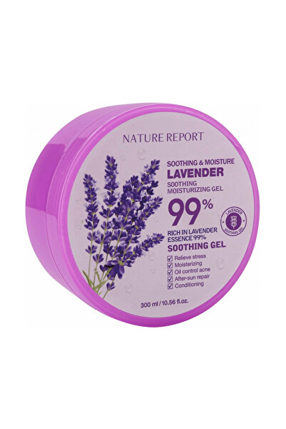 NATURE REPORT جل اللافندر المهدئ والمرطب - 300 مل