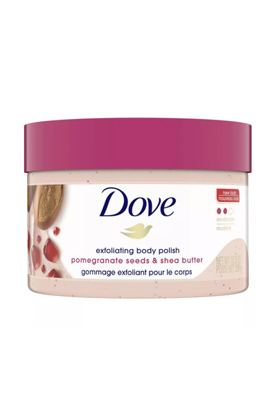 Dove مقشر للجسم ببذور الرمان وزبدة الشيا - 298 جم