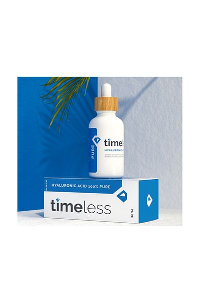 Timeless حمض الهيالورونيك النقي للعناية بالبشرة من تايم ليس سكن كير - 60مل