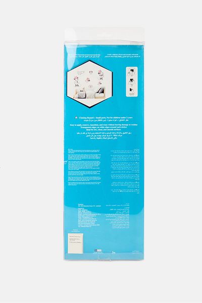Disney 2 Pcs Mickey And Friends Print Peel And Stick Wall Decals 100 X 44 Cm