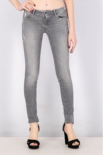 Guess Women Ultra Skinny Low Jegging Pants, Grey