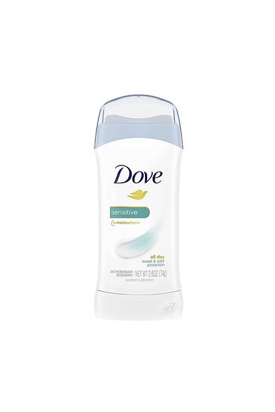 Dove مزيل عرق صلب غير مرئي للبشرة الحساسة - 74 جم