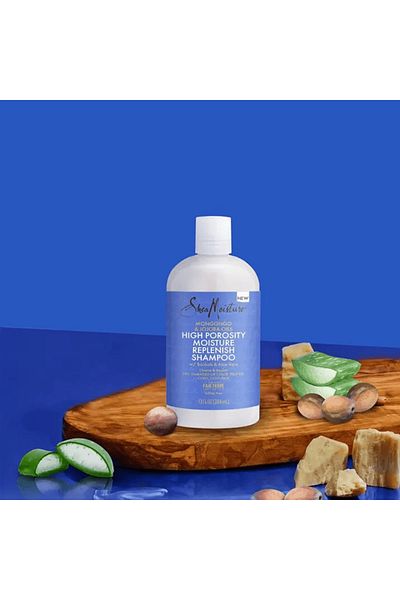 Shea Moisture شامبو منعش و مرطب للشعر بالمنجونجو و زيت الجوجوبا من شيا مويستشر - 384مل