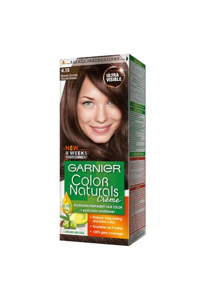 Garnier غارنيه صبغه كولور ناتشرلز 4.15 شكولاته براوني