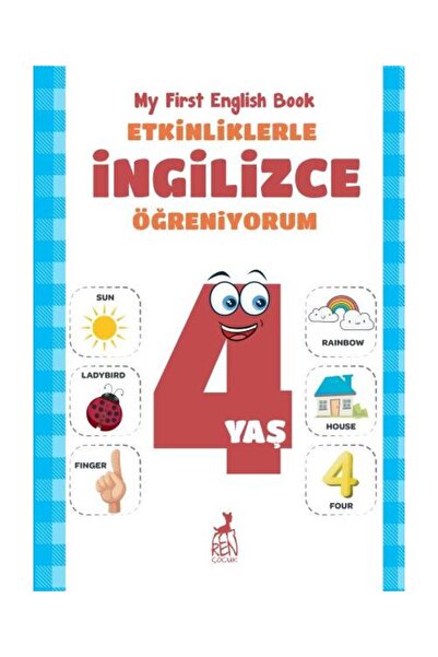 Ren Kitap Etkinliklerle İngilizce Öğreniyorum 4 Yaş My First English Book / R...