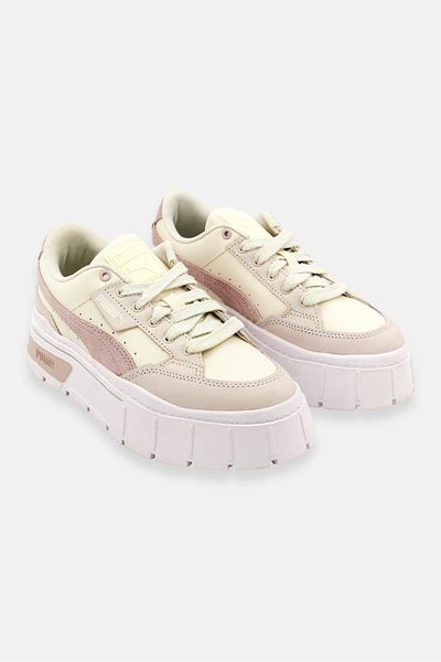 Puma Women Mayze Stack Lace Up Outdoor Shoes, Off White