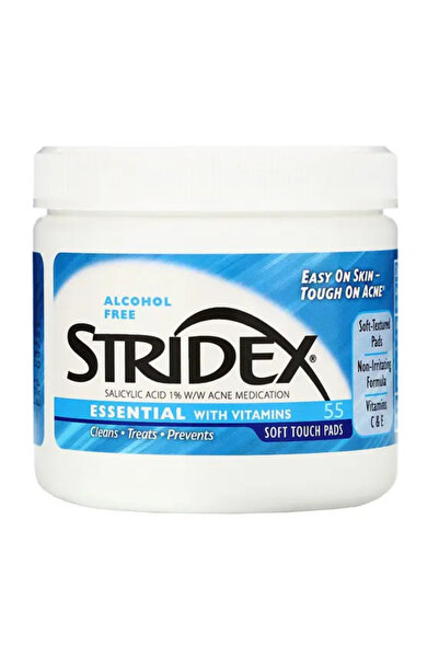 Stridex ضمادات أساسية مع الفيتامينات - 55 ضمادة