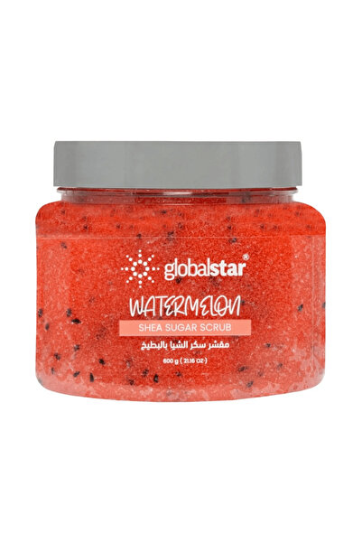 Globalstar مقشر البطيخ وزبدة الشيا والسكر - 600 جرام