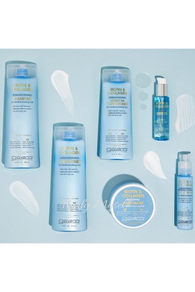 Giovanni Giovanni Biotin & Collagen Strengthening Shampoo - 399ml