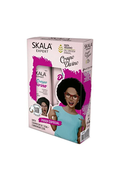 SKALA مجموعة شامبو وبلسم كريسبو ديفينو كيرلز من إكسبيرت - 325 مل