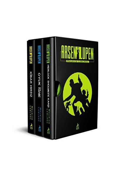 Ren Kitap Arsen Lupen Seti Ciltsiz / / Maurice Leblanc