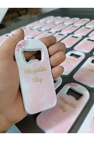 Elzem Ahşap Hediyelik Magnet Açacak Düğün Nikah Sünnet Söz Kına Yeni Doğan 20...