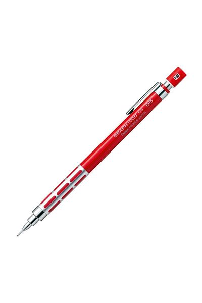 Pentel Graph1000 05 mm Technical Drawing Pen - Matte Metal, Pg1005Cs-B