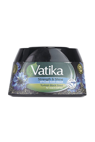 Vatika كريم تصفيف الشعر بخلاصة حبة البركة التركية لقوة ولمعان الشعر - 140 مل