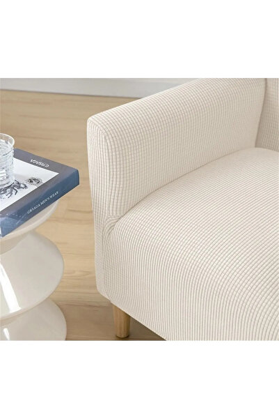 dyg home Koltuk Örtüsü Koltuk Kılıfı Berjer Tekli Sofa Cover