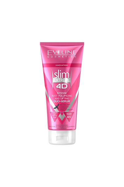 Eveline Cosmetics سيروم إيفلين سليم إكستريم 4 دي المكثف لرفع وتكثيف الصدر - 200 مل