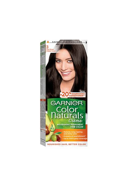 Garnier غارنييه كولور ناتشرالز كريم - بني غامق