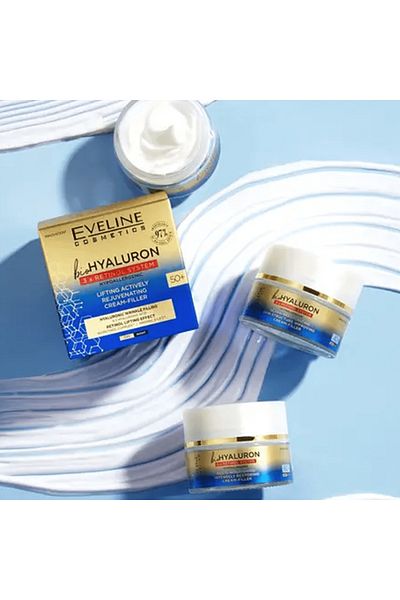 Eveline Cosmetics Eveline Bio Hyaluron Ultra-Moisturizing Wrinkle Cream - 50Ml