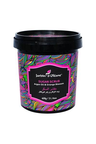 Jardin D Oleane Argan Oil And Orange Blossom Sugar Scrub - 600g