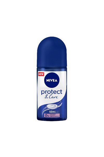 NIVEA Protect & Care Roll on Deodorant for Women - 50ml