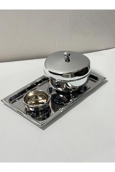 aljahwari Medium silver jewel date set