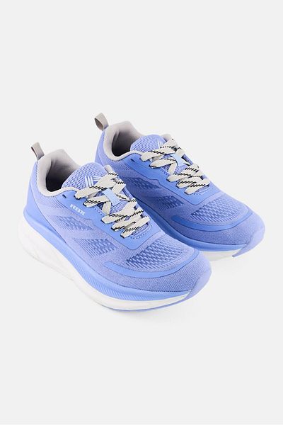RBX Women Brand Logo Lace Up Training Shoes, Light Blue