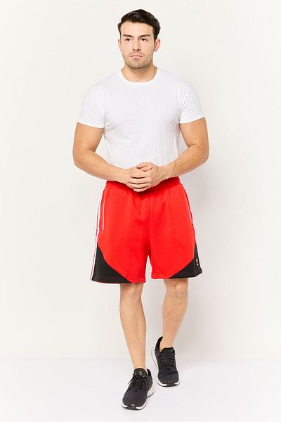 adidas Men Sportswear Fit Outdoor Shorts, Red