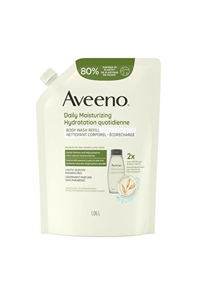 AVEENO Daily Moisturizing Refill Body Wash for Dry Skin -1064 ml