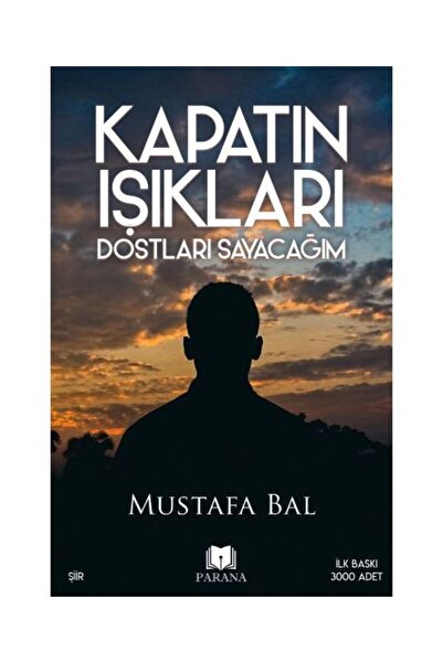 Parana Yayınları Kapatın Işıkları Dostları Sayacağım / Parana Yayınları / Mus...