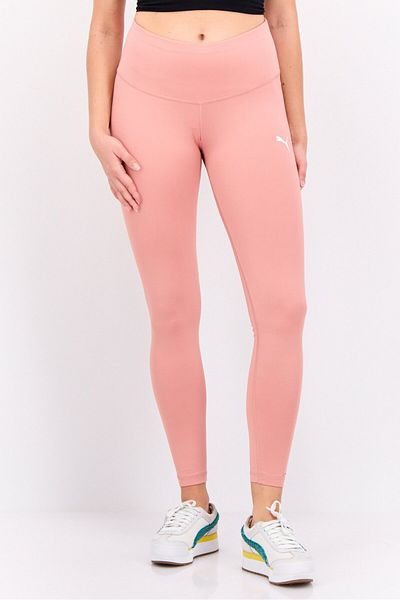 Puma Women Sportswear Fit Brand Logo Training Leggings, Rose Gold