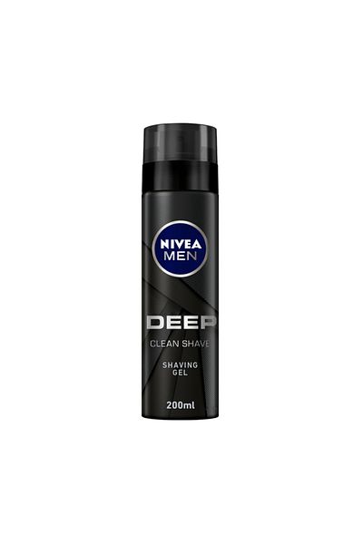 NIVEA Men Deep Clean Shave Shaving Gel - 200ml