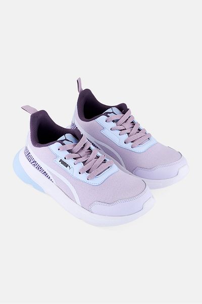 Puma Women Closed Core Progressive Lace Up Running Shoes, Lavender