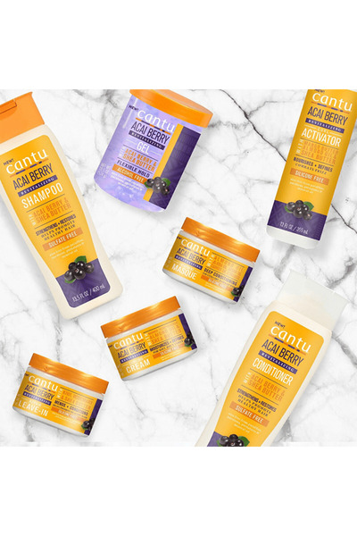 Cantu Rejuvenating Acai Berry Treatment Masque - 340gm