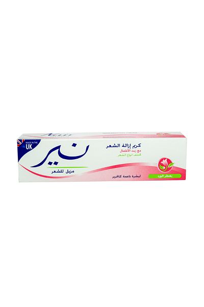 Nair Hair Removal Cream With Baby Oil Rose Fragrance - 110ml