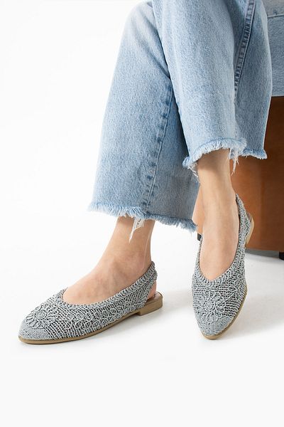 StWenn Women's Knitted Ballerina Shoes Women's Shoes Casual Shoes
