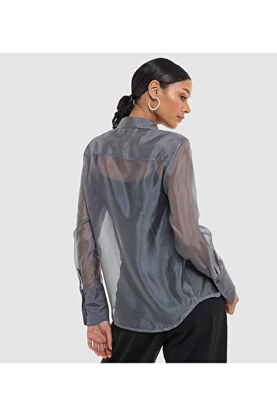 BCBG GREY WOMEN-SHIRT