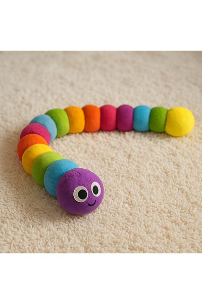 KENT Polly Toys Caterpillar Plush Toy Children's Sleeping Companion Also Toy 120 cm