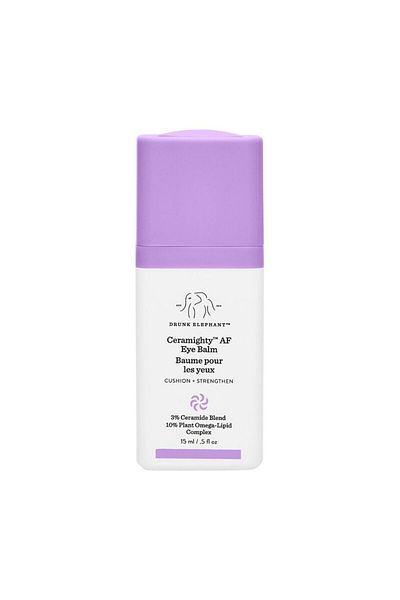 Drunk Elephant Ceramighty AF Eye Balm - Soothing, Strengthening Under Eye Cream (15 mL / 0.5 Fl Oz)