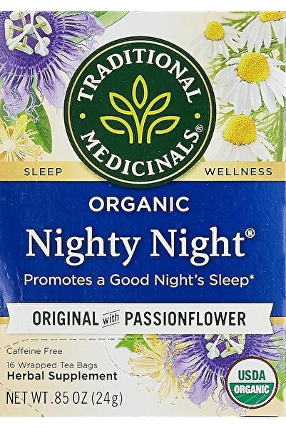 TRADITIONAL MEDICINALS شاي نيتي نايت العضوي من شركة Traditional Medicinals، 1...