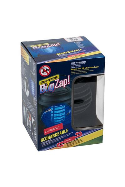 OEM Aparat Anti Insecte 2 In 1, Incarcare Solara, Led 1.2 V ,Negru Ø13.5x16cm