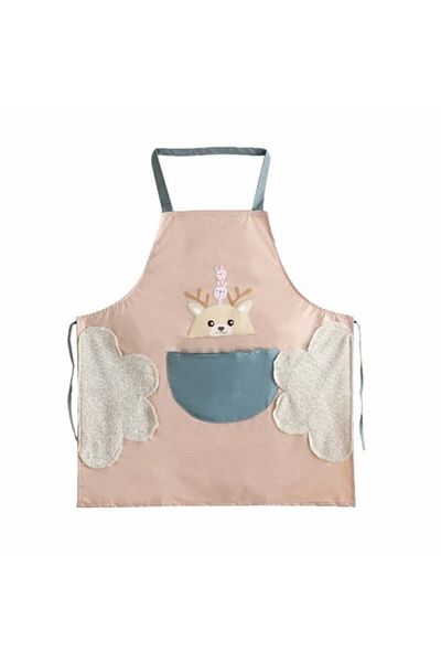 PUFO Șorț de bucătărie Deer, șorț de gătit, mărime universală