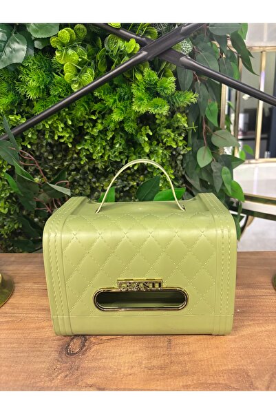 ARS HOME DEKOR Decoration, Design Napkin Holder, Modern Napkin Holder, Green-Khaki Bag Shaped Box Napkin Holder, Stylish,Bohemian