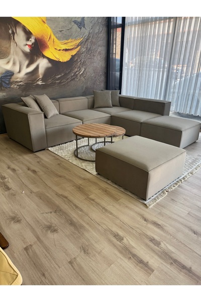 Erduran Mobilya ANGELO 6 MODÜL ZERO 05 LEKE TUTMAZ KUMAŞ ( ürün açıklamasını ...