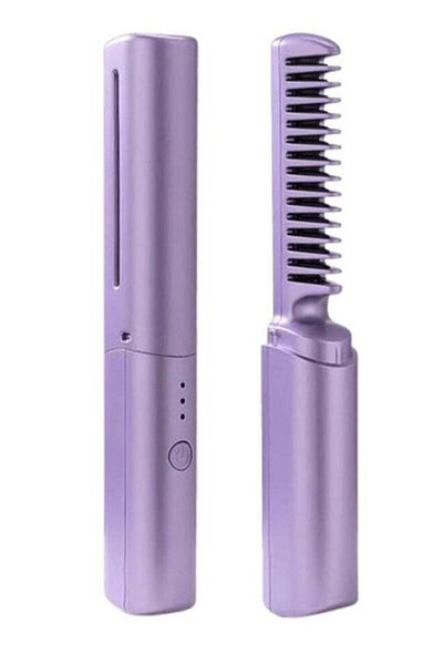 Generic Portable Heat Comb with Safety Cover and Rechargeable