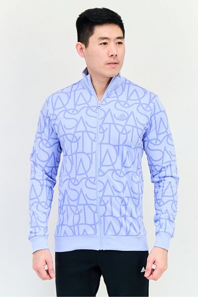 adidas Men Sportswear Fit Long Sleeve Outdoor Sweatshirt, Blue